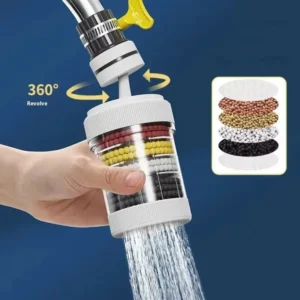 1/pcs Faucet Water 6-Layer Purifier Tap Filter | 360°